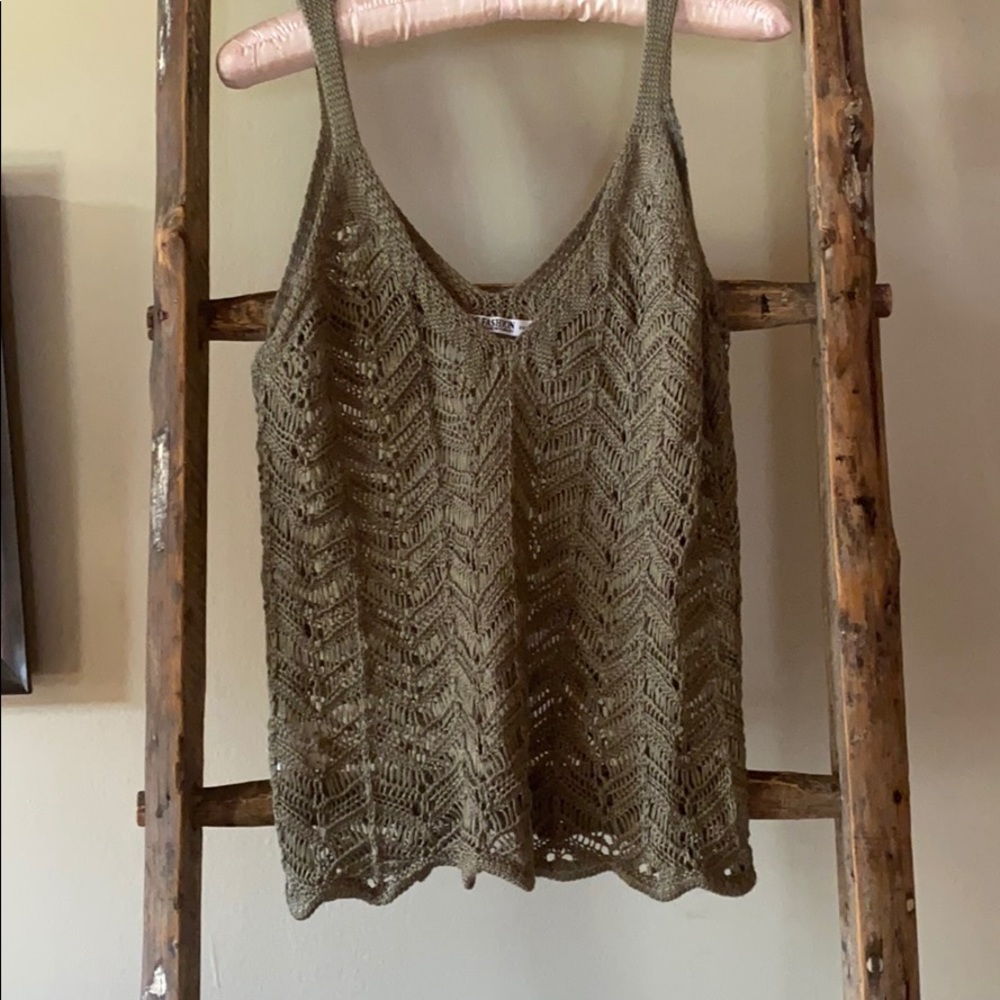 Crocheted top! Never worn!